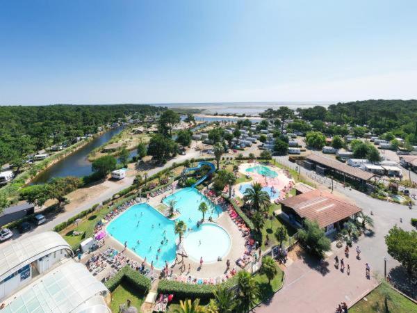 Mobil Home Xxl - Bord Lac - Camping Les Viviers - Lege Cap Ferret 外观 照片