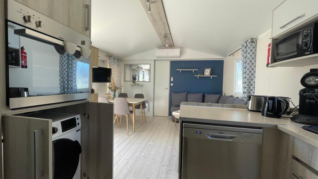 Mobil Home Xxl - Bord Lac - Camping Les Viviers - Lege Cap Ferret 外观 照片
