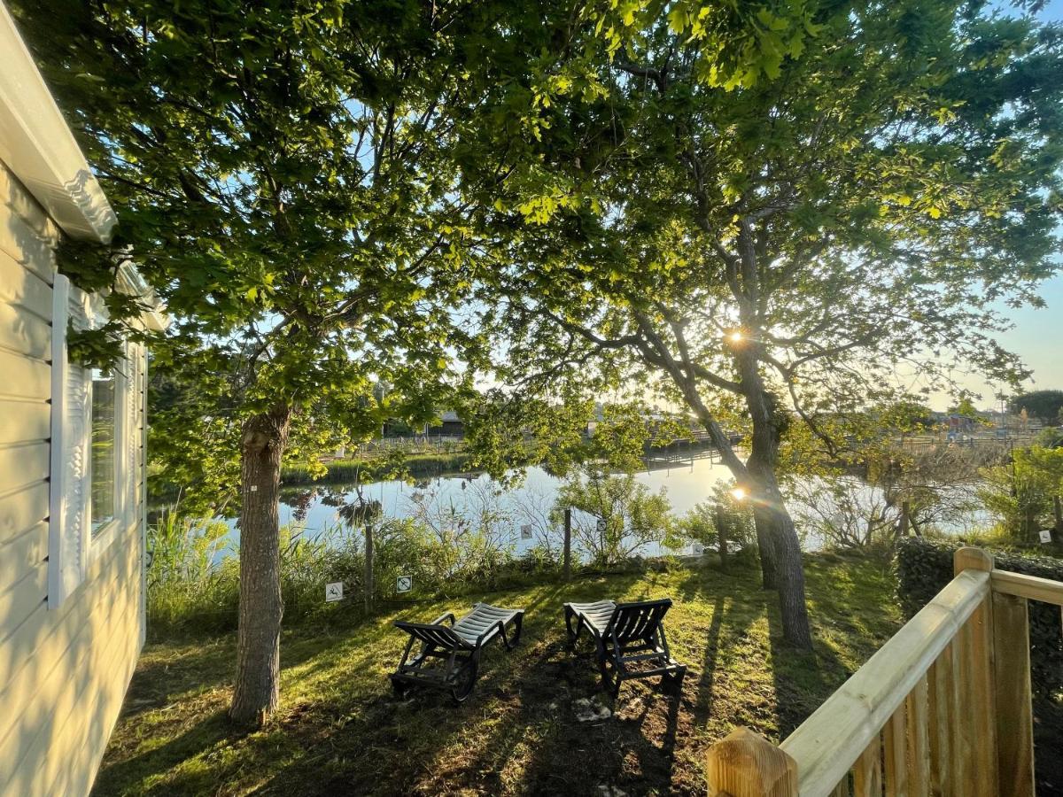 Mobil Home Xxl - Bord Lac - Camping Les Viviers - Lege Cap Ferret 外观 照片