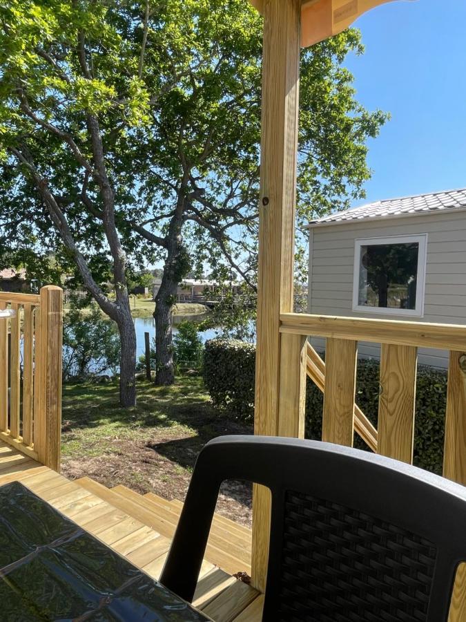 Mobil Home Xxl - Bord Lac - Camping Les Viviers - Lege Cap Ferret 外观 照片