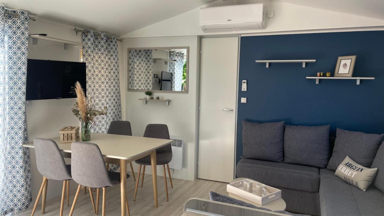 Mobil Home Xxl - Bord Lac - Camping Les Viviers - Lege Cap Ferret 外观 照片