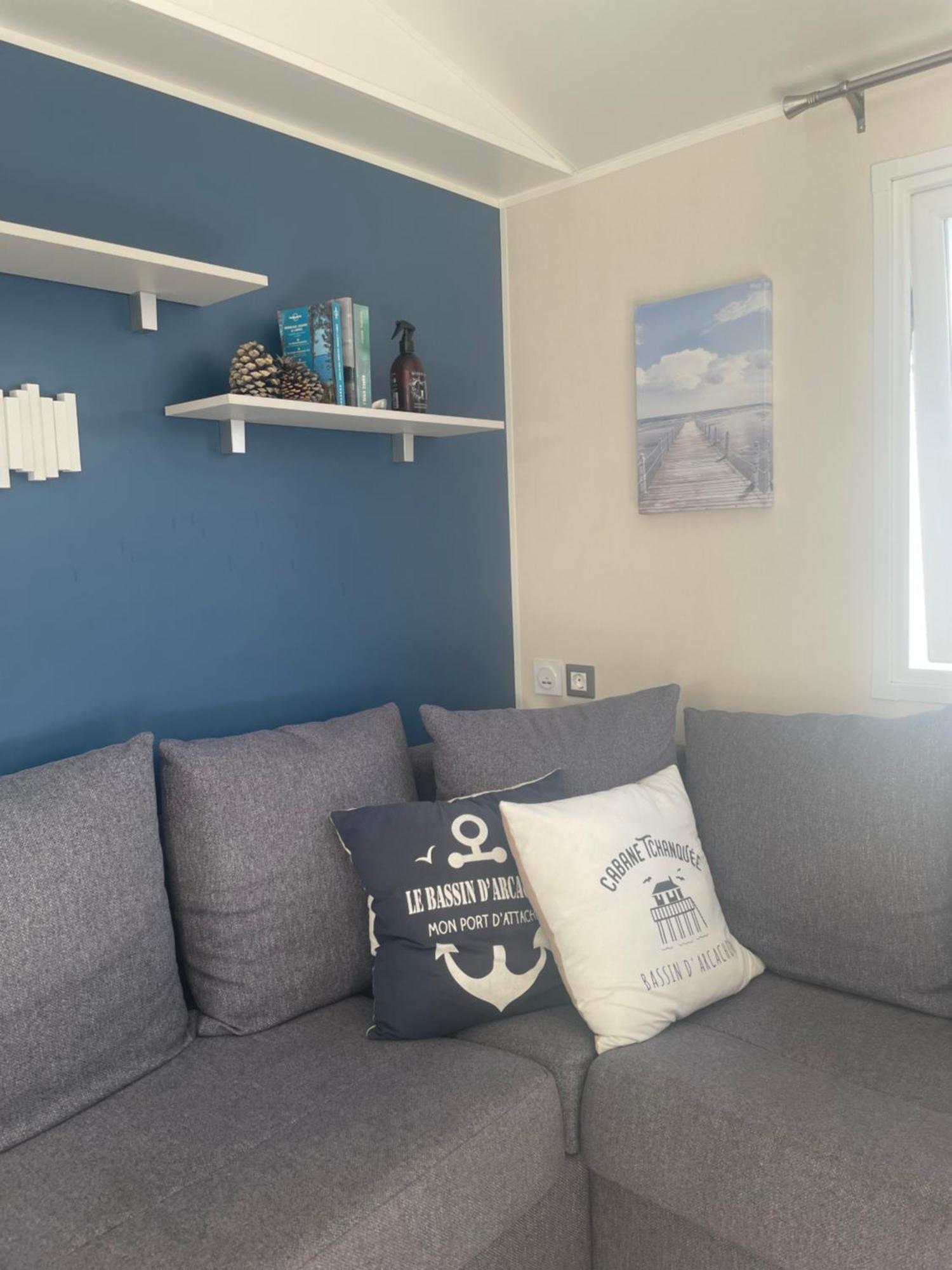 Mobil Home Xxl - Bord Lac - Camping Les Viviers - Lege Cap Ferret 外观 照片