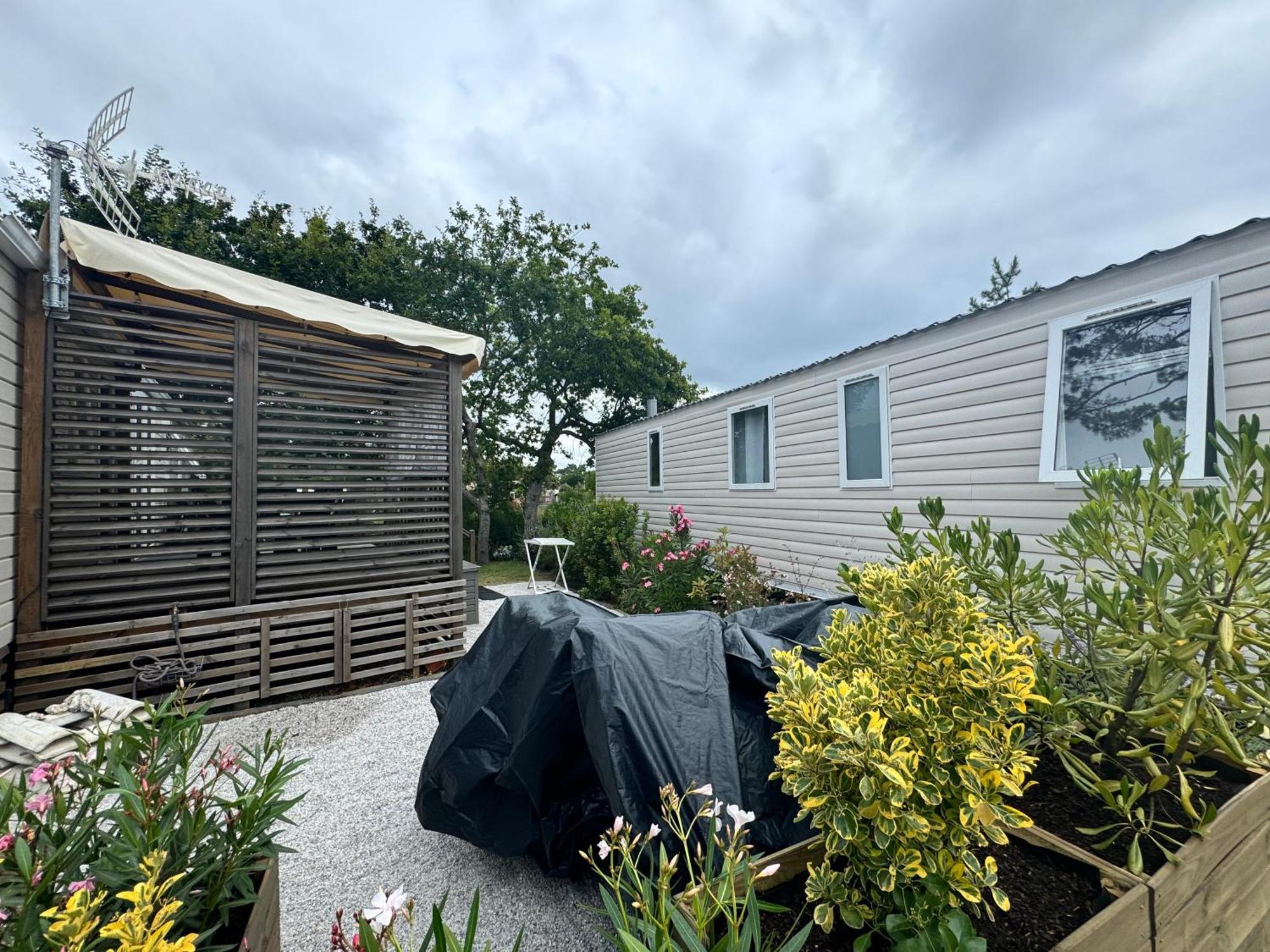Mobil Home Xxl - Bord Lac - Camping Les Viviers - Lege Cap Ferret 外观 照片
