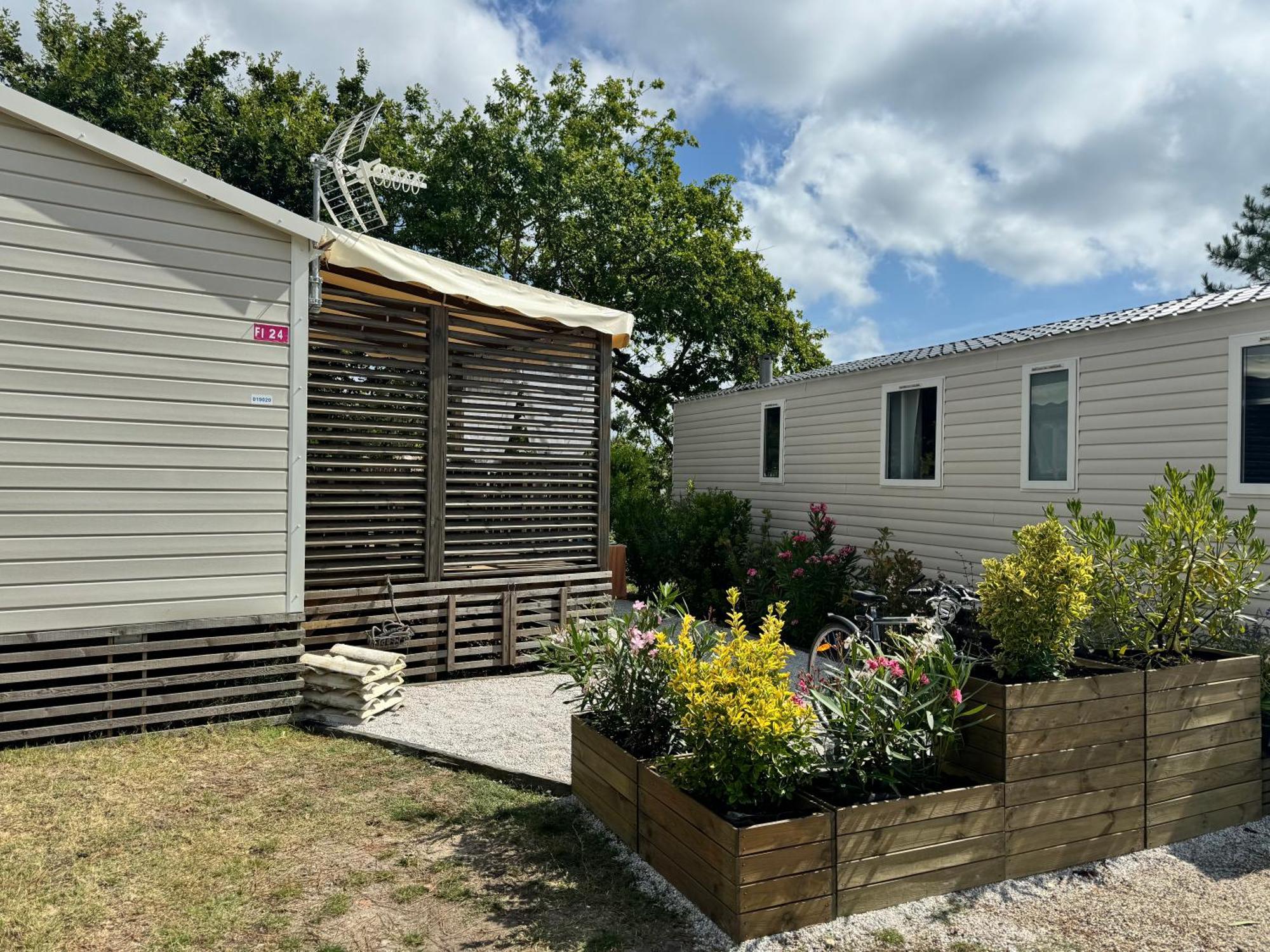 Mobil Home Xxl - Bord Lac - Camping Les Viviers - Lege Cap Ferret 外观 照片